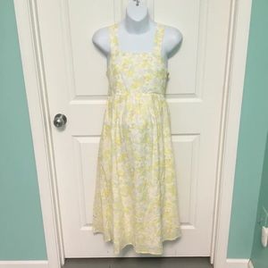 Maternity yellow dress from brand the nines by Hatch